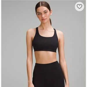Lululemon Energy Black Sports Bra Size 2